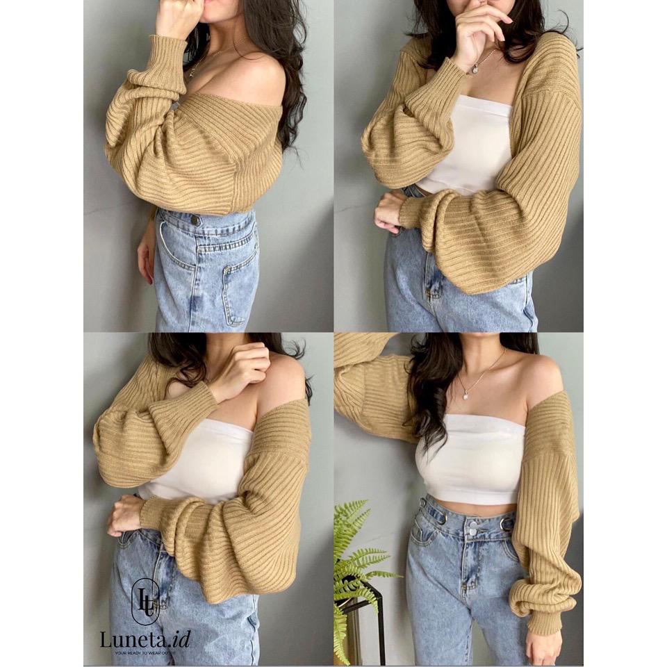 เสื้อครอปท็อป-ผ้าถัก-ขนาดใหญ่-สีแคนดี้-สําหรับหญิงตั้งครรภ์