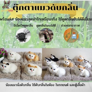 ภาพหน้าปกสินค้า🐱ตุ๊กตาแมวดูดกลิ่นในรถ ในบ้าน ตุ๊กตาแมวดับกลิ่นน่ารักฝุดๆๆๆๆ มอบเป็นของขวัญก็สุดพิเศษ ที่เกี่ยวข้อง