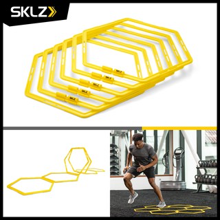 SKLZ - Speed Web / 6ชิ้น บันไดลิงแบบออกแบบการวางเองได้ อุปกรณ์ฝึกความคล่องตัว อุปกรณ์ฝึกความเร็ว