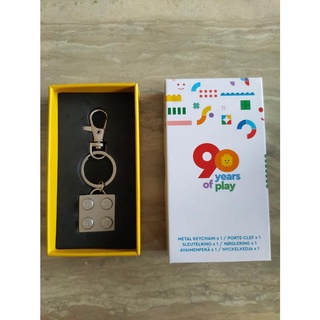 Lego Limited Edition 90 Years of Play Metal Keychain for 90th anniversary