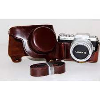 PU CASE PANASONIC GF7/GF8 (COFFEE) (0867)