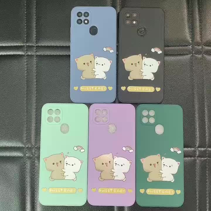 เคส-realme-5i-เคส-realme-5-เคส-realme-6i-เคส-realme-c3-เคสโทรศัพท์มือถือ-ซิลิโคน-ลายแมว-สําหรับ-realme-5-5i-5s-c3-6i