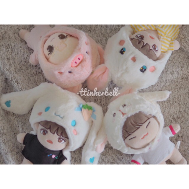 พร้อมส่ง-หมวกตุ๊กตา-15-20cm-ชัคกี้