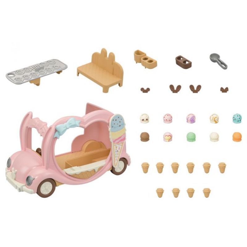 sylvanian-families-ice-cream-van-ซิลวาเนียน-แฟมิลี่-รถตู้ไอศครีม