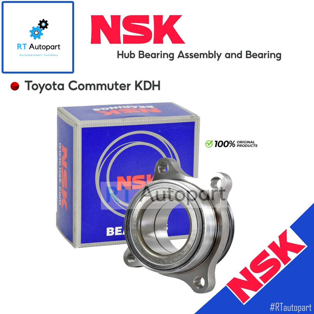 NSK ลูกปืนล้อหน้า Toyota Commuter KDH200 ปี02-14 / ลูกปืนล้อ / 54KWH02 ...