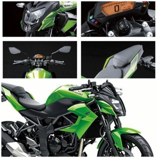 อะไหล่แท้ kawasaki ninja 250 SL Z250sl ครอบไฟหน้าแฟริ่งข้าง แฟริ่งหน้า มือครัชมือเบรค สีเขียว สติ๊กเกอร์ติดถังแท้