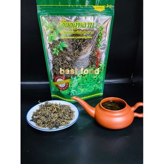 ชาเจียวกู่หลาน พร้อมส่ง(绞股蓝茶）ขนาด 60g เป็นชาที่คนส่วนใหญ่นิยมดื่มกัน ชามีกลิ่นหอม ชุ่มคอ และยังมีประโยชน์ต่อสุขภาพอีกมาก