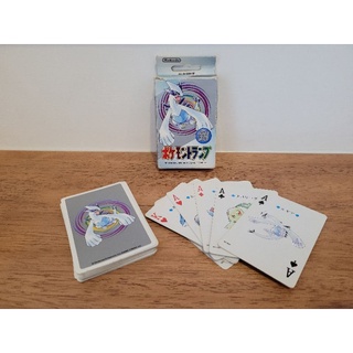 Pokemon Playing Cards Poker Decks Silver Lugia Nintendo 1999