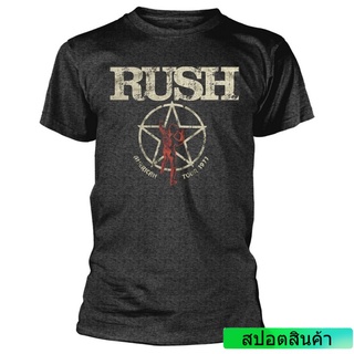 เสื้อยืด ผ้าฝ้าย พิมพ์ลาย Spun Rush American Tour 1977 สวมใส่สบาย 2022