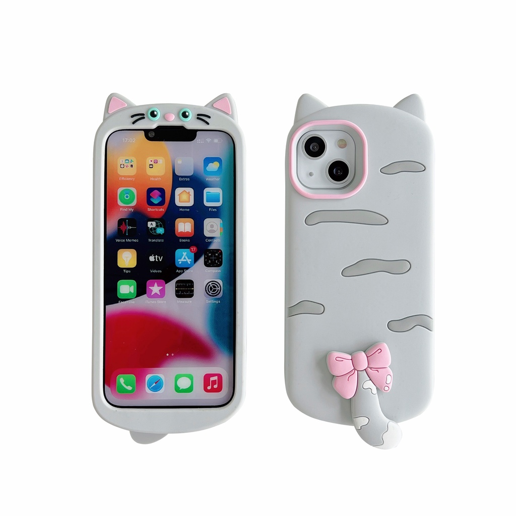 พร้อมส่ง-เคสโทรศัพท์มือถือ-ลายคิตตี้น่ารัก-สําหรับ-iphone-11-12-13-14-pro-max-x-xr-xs-max-ของขวัญฮาโลวีน-คริสต์มาส