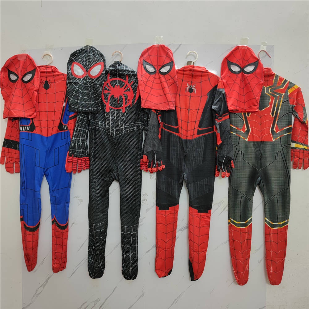 spider-man-far-from-home-peter-parker-คอสเพลย์-ชุดแต่งกาย-spider-man-ซูเปอร์ฮีโร่-jumpsuits