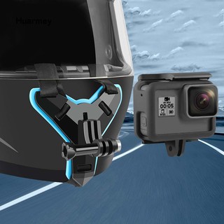 สินค้า ★ HU กล้องติดหมวกกันน็อคสำหรับกล้อง GoPro