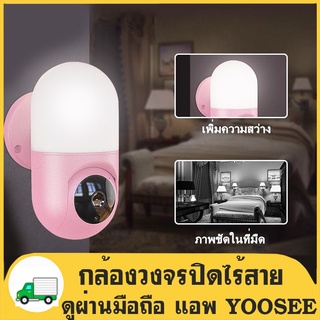 กล้องวงจรปิด wifi ไร้สายHD1080Pใช้แอพ YOOSEE กล้อง CCTV กล้อง IP Camera ไร้สาย  กล้องวงจรปิด ดูผ่านโทรศัพท์