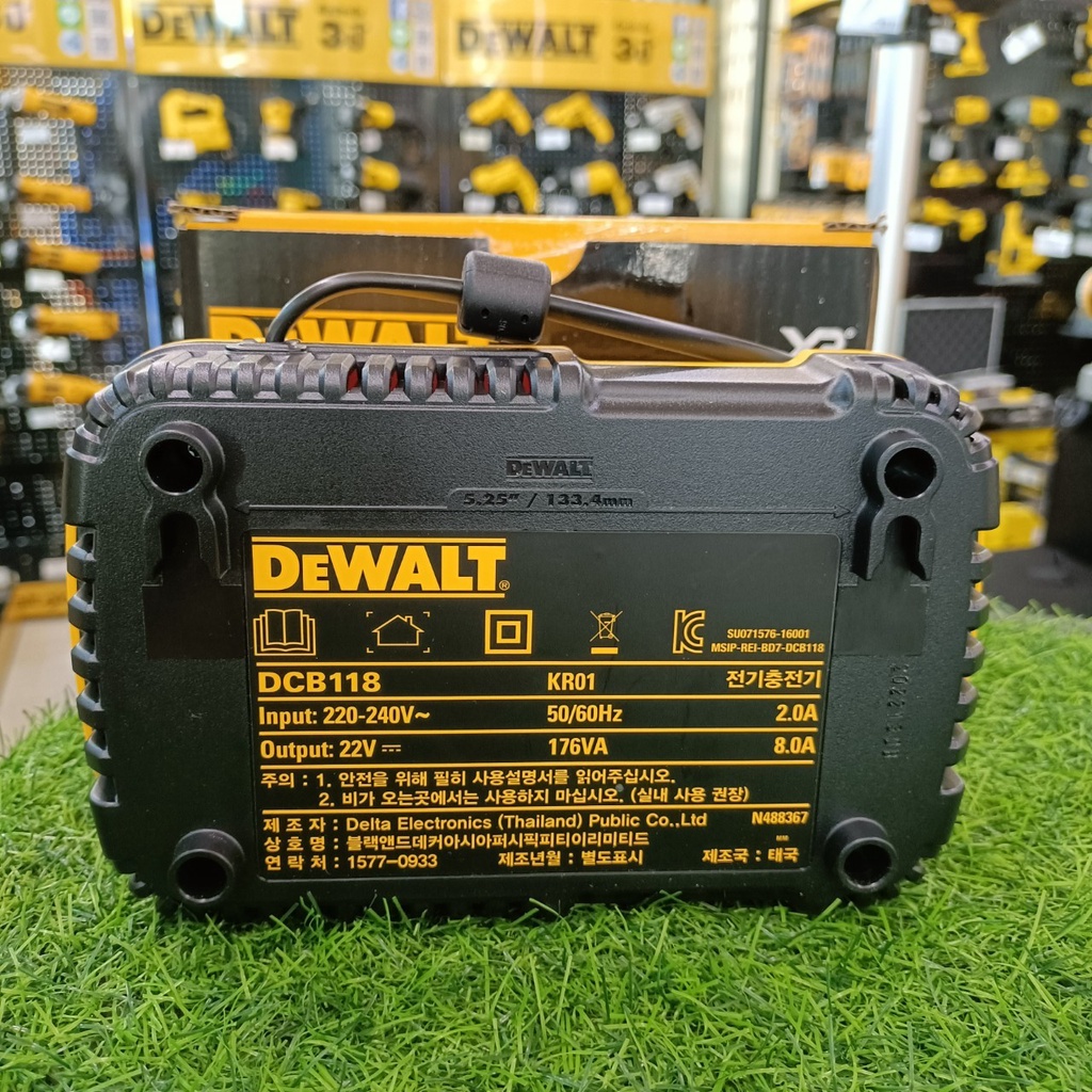 dewalt-แท่นชาร์ท-10-8v-18v-dcb118