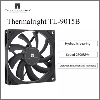 พัดลมระบายความร้อน CPU Thermalright TL-9015 9015R 9015B 9015W 9 ซม. 2700 speed 4pin PWM