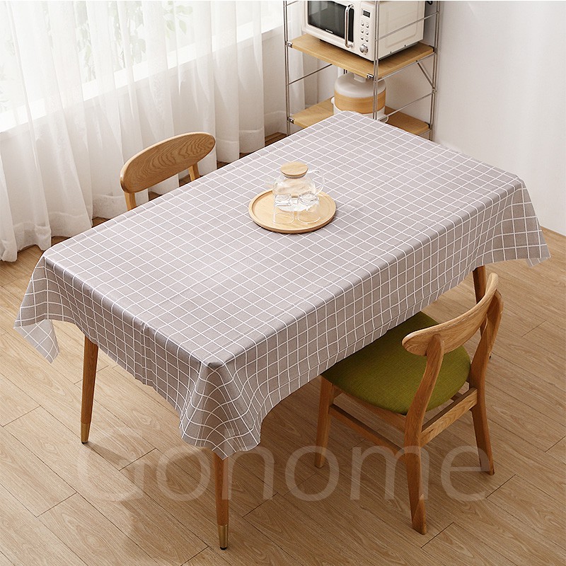 ภาพหน้าปกสินค้าผ้าปูโต๊ะ กันน้ำ ผ้าคลุมโต๊ะ ผ้าปูโต๊ะอาหาร มี 2ขนาด table cloth ZB-A