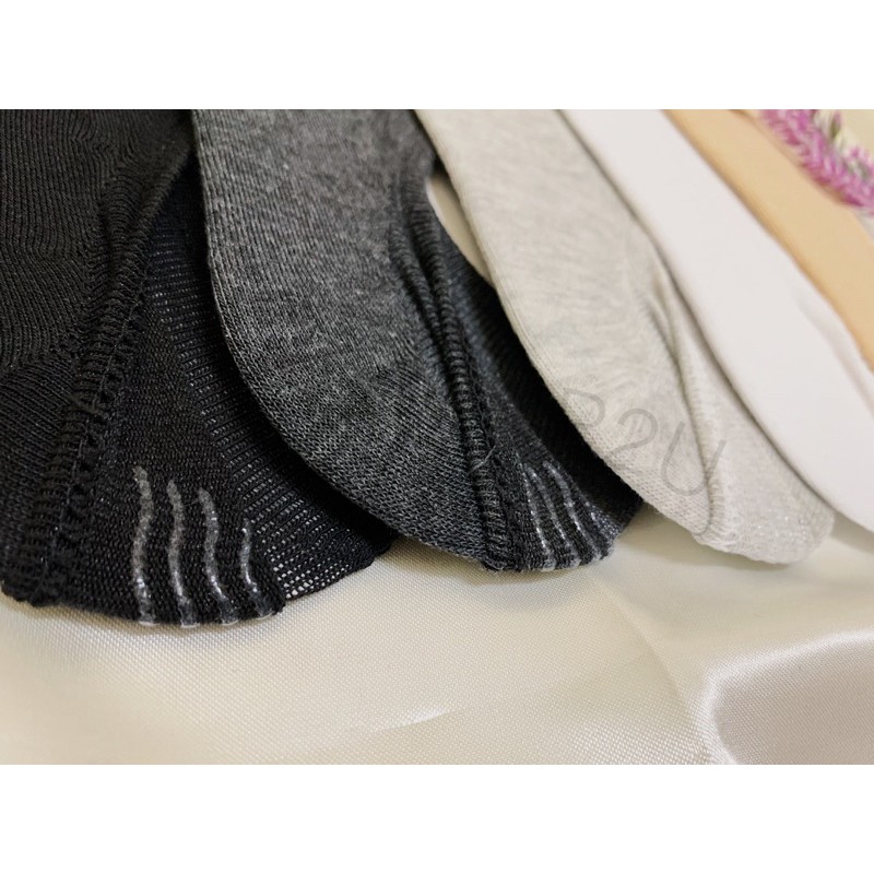 ภาพสินค้าOW Socks ถุงเท้าข้อเว้ามูจิสีพื้น 631 แพ็ค 12 คู่ 1 สี จากร้าน momo.up2u บน Shopee ภาพที่ 3