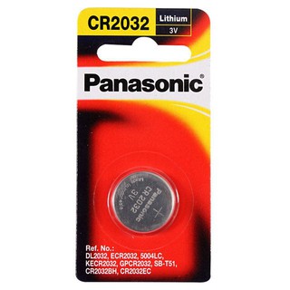 BUTTON ALKALINE CR-2032 PANASONIC ถ่านกระดุมอัลคาไลน์ PANASONIC CR-2032 ไฟฉายและอุปกรณ์ ไฟฉายและไฟฉุกเฉิน งานระบบไฟฟ้า B