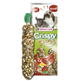 Crispy - ขนมสูตรสมุนไพร สำหรับกระต่ายและชินชิล่า (110g.)