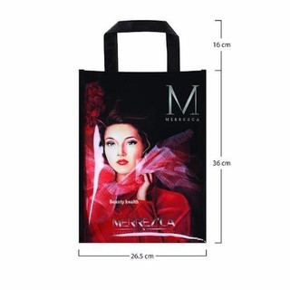 MERREZCA Bag กระเป๋าเมอร์เรซกา (หนังแก้ว) ขนาด 25x10x35 cm