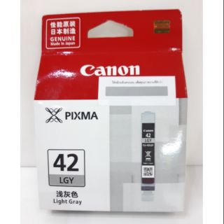 หมึก CANON CLI-42LGY สีเทาอ่อน  ใช้กับเครื่อง Printer Canon PRO-100