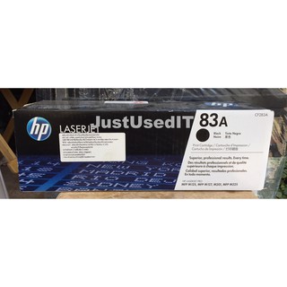 HP 83A CF283A  : ตลับหมึกโทนเนอร์ HP แท้ สีดำ Black