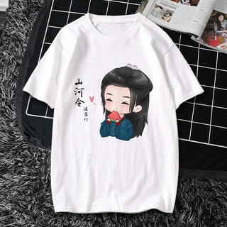 【🔥🔥】เสื้อยืดแขนสั้น ทรงหลวม ขนาดใหญ่ พิมพ์ลายการ์ตูน Zhuangjun แฟชั่นฤดูร้อน สําหรับผู้ชาย