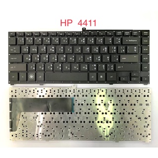 แป้นพิมพ์ คีย์บอร์ดโน๊ตบุ๊ค 4411 4410 4413 4414 4415 Laptop Keyboard สีดำ  (ภาษาไทย-อังกฤษ)