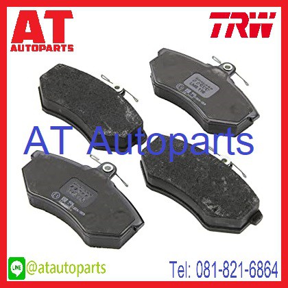 ผ้าเบรคชุดหน้า-ชุดหลัง-audi-80-b4-2-0l-1991-1995-gdb826-gdb1163-ยี่ห้อ-trw-ราคาขายต่อชุด