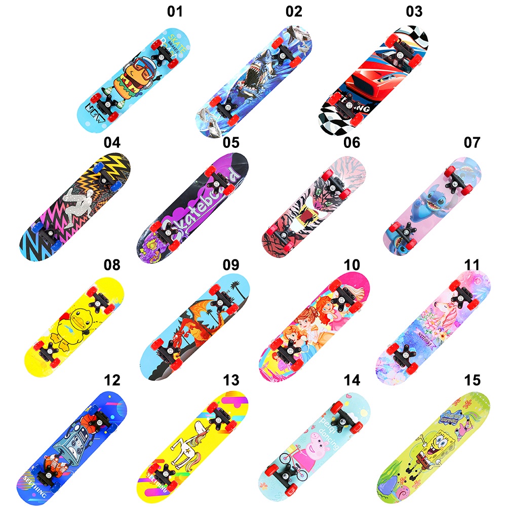 ภาพสินค้าจัดส่งทันที   สเก็ตบอร์ดเด็ก 0 - 6 ปี สเก็ตบอร์ด Skateboards สเก็ตบอร์ด เเท้ จากร้าน touk9e91p2 บน Shopee ภาพที่ 4