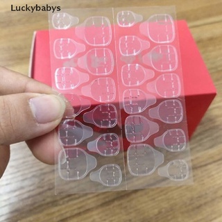 ภาพหน้าปกสินค้า((Luckybabys)) กาวติดเล็บปลอม แบบสองด้าน 240 ชิ้น / ที่เกี่ยวข้อง