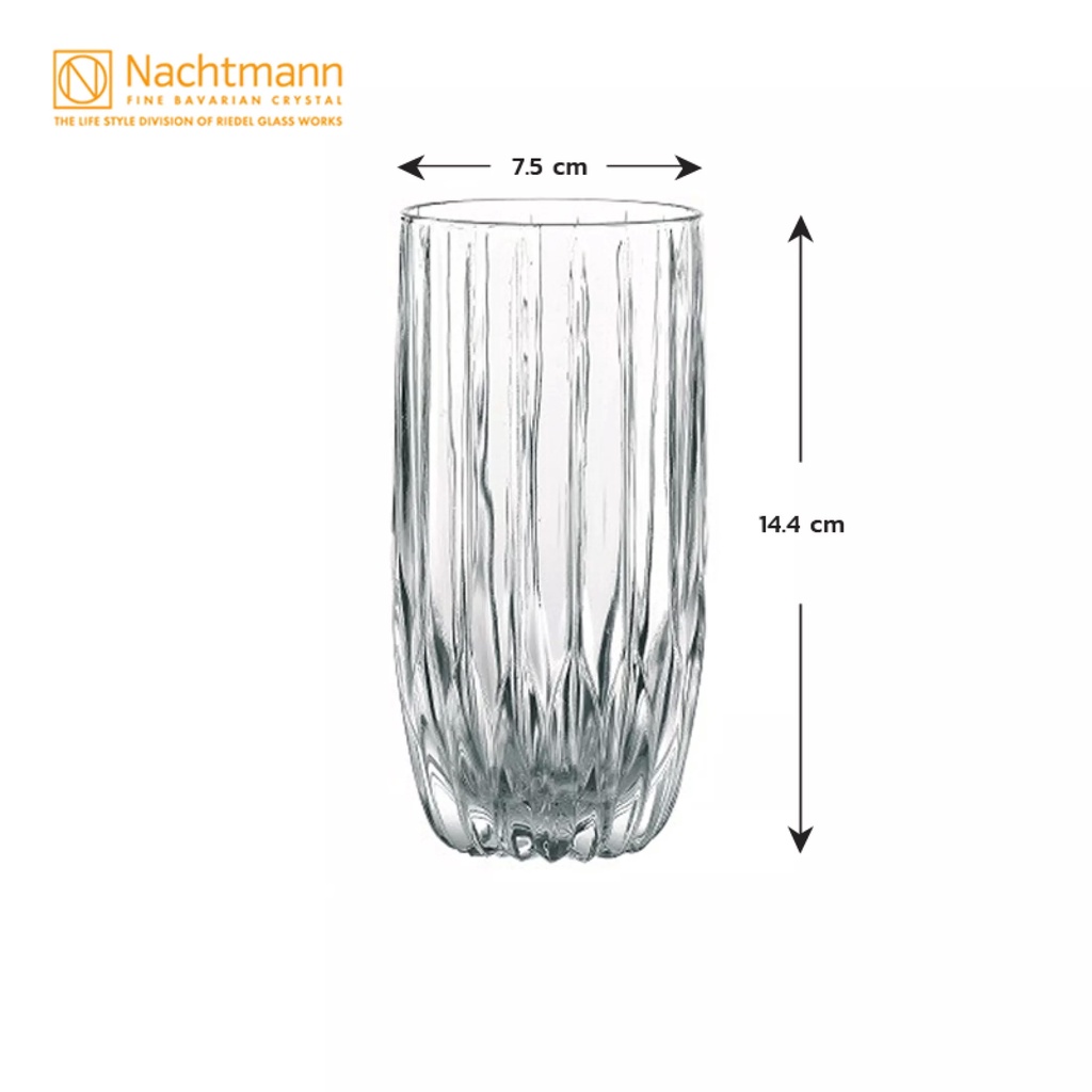 แก้วน้ำคริสตัลสูง-nachtmann-prestige-นำเข้าเยอรมัน