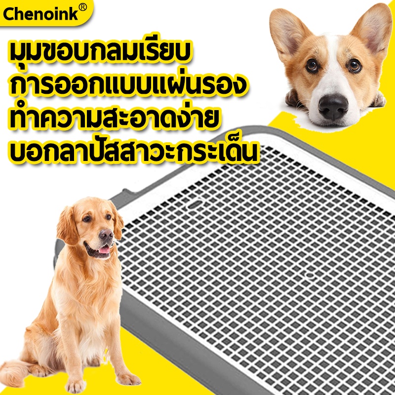 โค๊ดส่วนลด-ถาดรองฉี่สุนัข-2-ชั้น-ฟรี-ห้องน้ำสุนัข-ถาดรองฉี่สุนัข-dog-toilet-tray-ห้องน้ำหมาใหญ่