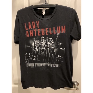 เสื้อยืดผ้าฝ้ายพิมพ์ลายขายดี Lady Antebellum 2012 Tours🌏