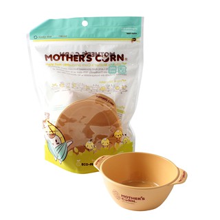 Mothers Corn New Soup Bowl ถ้วยใส่อาหารเด็ก ทำจากข้าวโพด 100% ปลอดสารพิษ เหมาะสำหรับเด็กอายุ 1+ ปี