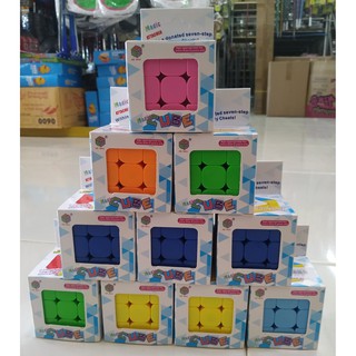 Rubik รูบิค 3X3 ของแท้ ลื่นหัวแตก ขอบดำ แถมแท่นวางรูบิก ของเล่นเด็ก ลูบิคของเล่นเสริมพัฒนาการ แถมสูตรการเล่น