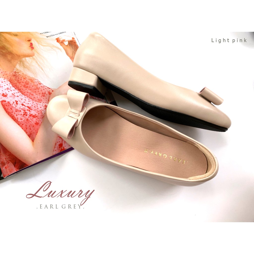 ภาพหน้าปกสินค้าEARL GREY รองเท้าหนังแกะ Luxury series in Light pink จากร้าน earlgreybrand บน Shopee
