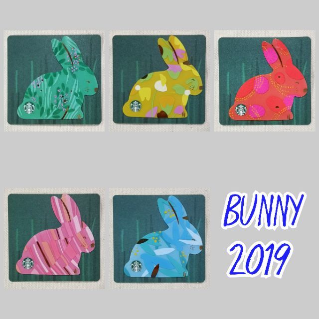 ภาพหน้าปกสินค้าบัตร Starbucks ลายกระต่าย Easter DIECUT (2019) มูลค่า 500 บาท จากร้าน johnnystb บน Shopee