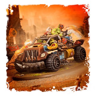 feeling the need for speed with this 40k ork rukkatrukk squigbuggy evil