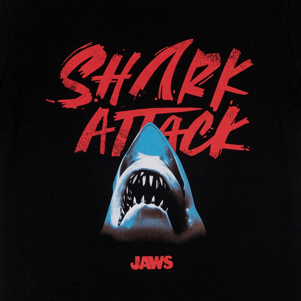 ภาพสินค้าUniversal Studios Men Jaws Shark Attack T-Shirt - เสื้อผู้ชายยูนิเวอร์แซล สตูดิโอ ลายจอว์สฉลามโจมตี สินค้าลิขสิทธ์แท้100% characters studio จากร้าน charactersstudio บน Shopee ภาพที่ 3