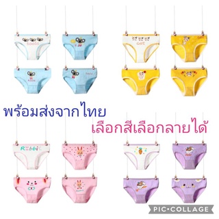 สินค้า กางเกงในเด็กผ้าคอตตอน แบบขาเว้า