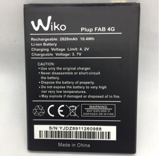 แบตเตอรี่Wiko Pulp Fab 4G (5260)