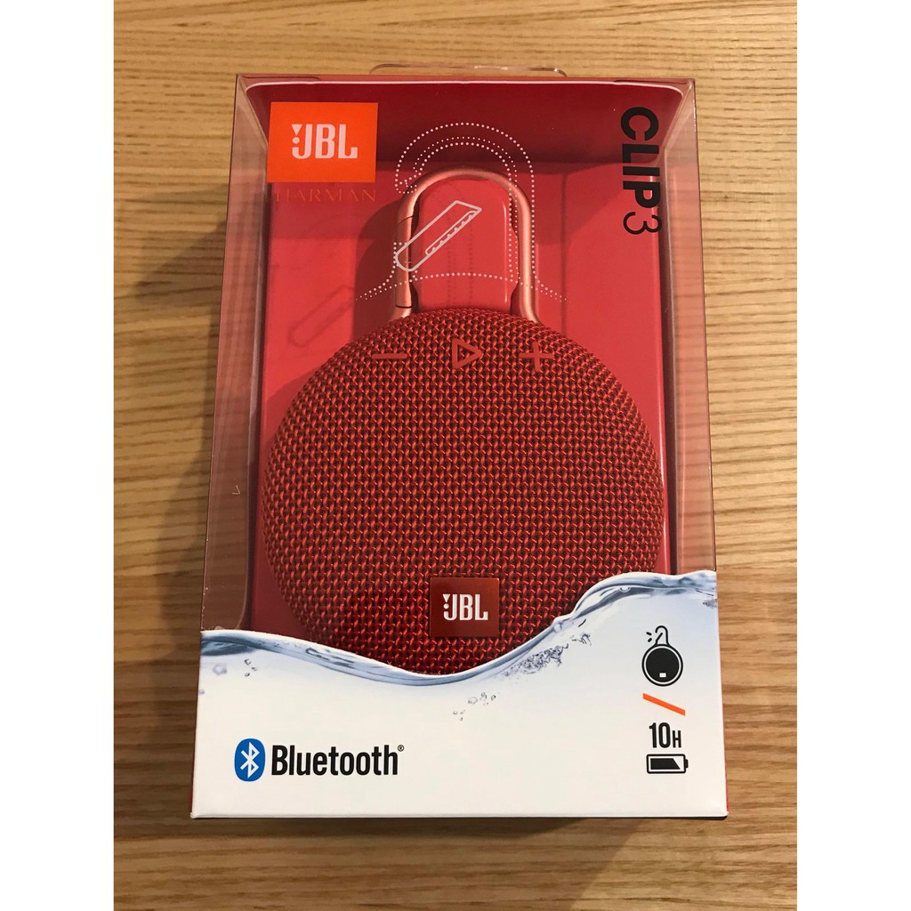 ลำโพง-jbl-clip3-portable-bluetooth-speaker-ของใหม่ของแท้รับประกันศูนย์-1-ปี