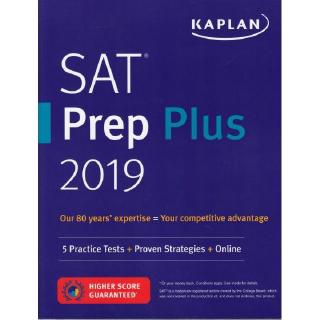 DKTODAY หนังสือ SAT PREP PLUS 2019