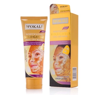 Wokali Whitening Gold Caviar Mask Face Peel Off Mask Pack 130ml.