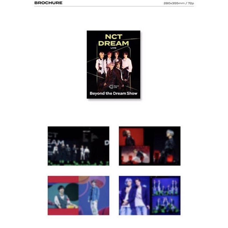 nct beyond live brochure 127 dream ไม่มีการ์ด | Shopee Thailand