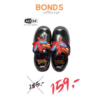 ADDA SPIDERMAN รองเท้านักเรียนชาย (สีดำ) สินค้าลิขสิทธิ์แท้ 100% Size 25-35