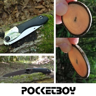 ✨ของแท้ญี่ปุ่น✨ SILKY Pocketboy 170 เลื่อยพับตัดไม้ ซิลกี้ พอกเกตบอย ด้ามสีดำ