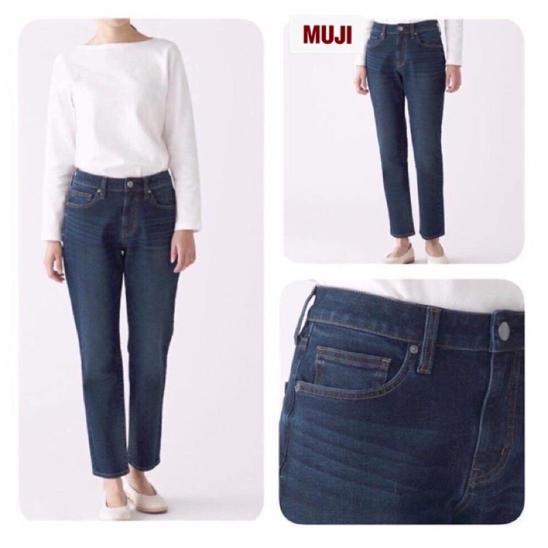 Muji hotsell boyfit jeans