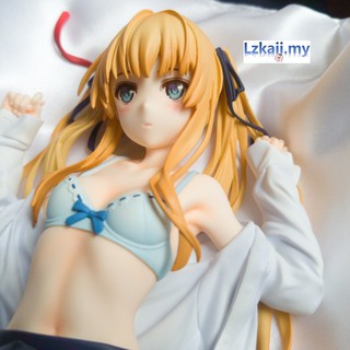 Anime×Eriri Sleeping Ver. - 冴えないปีเตอร์สตรีのการศึกษาてかた  24 cm Sexy Girl Action Figure GK Model Kit Collection